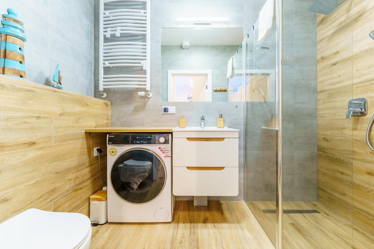 Apartament Z Widokiem Na Morze - Blekitna Perla By Perlowa Przystan Rent Sianozety Exteriör bild