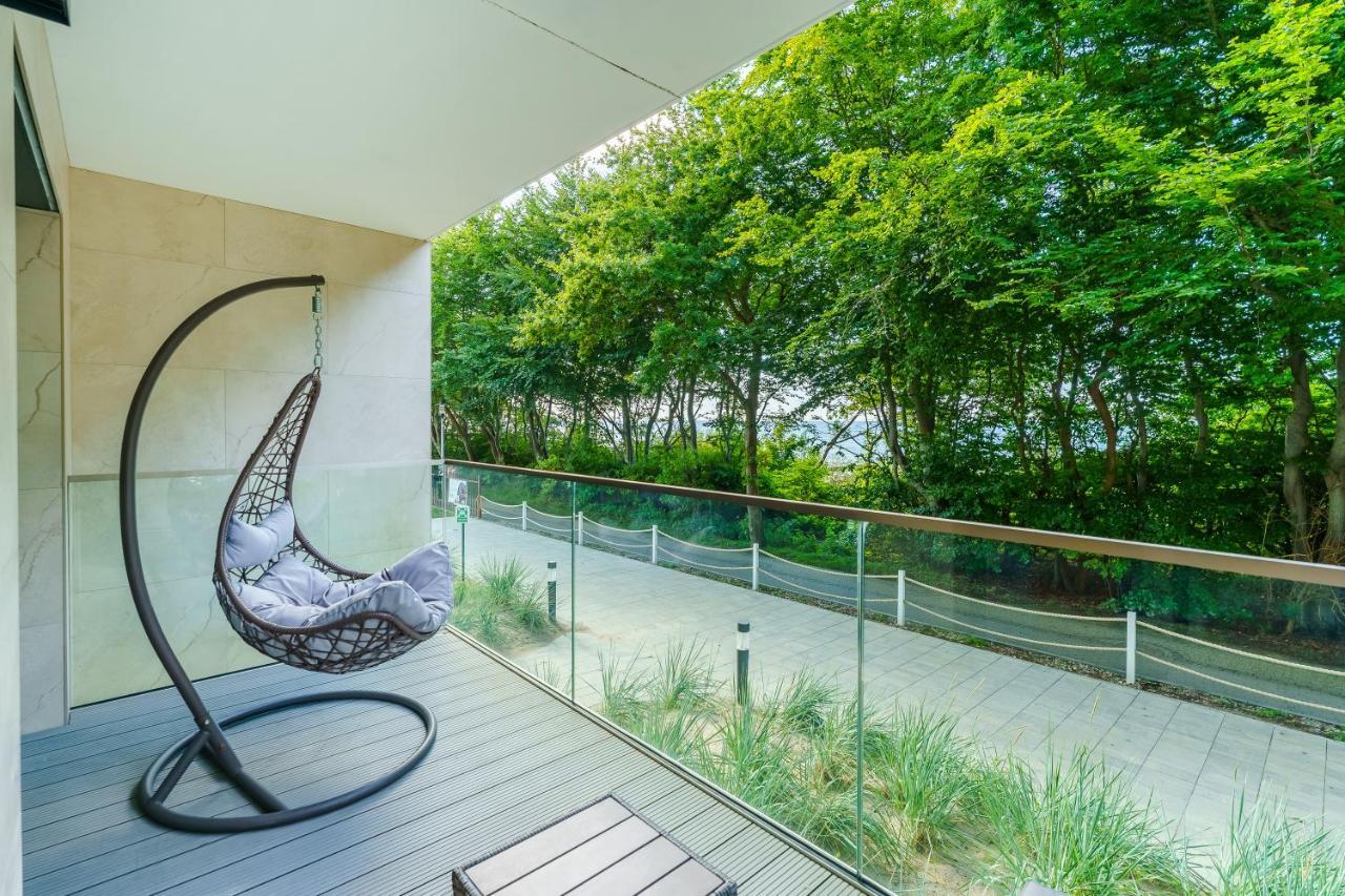 Apartament Z Widokiem Na Morze - Blekitna Perla By Perlowa Przystan Rent Sianozety Exteriör bild