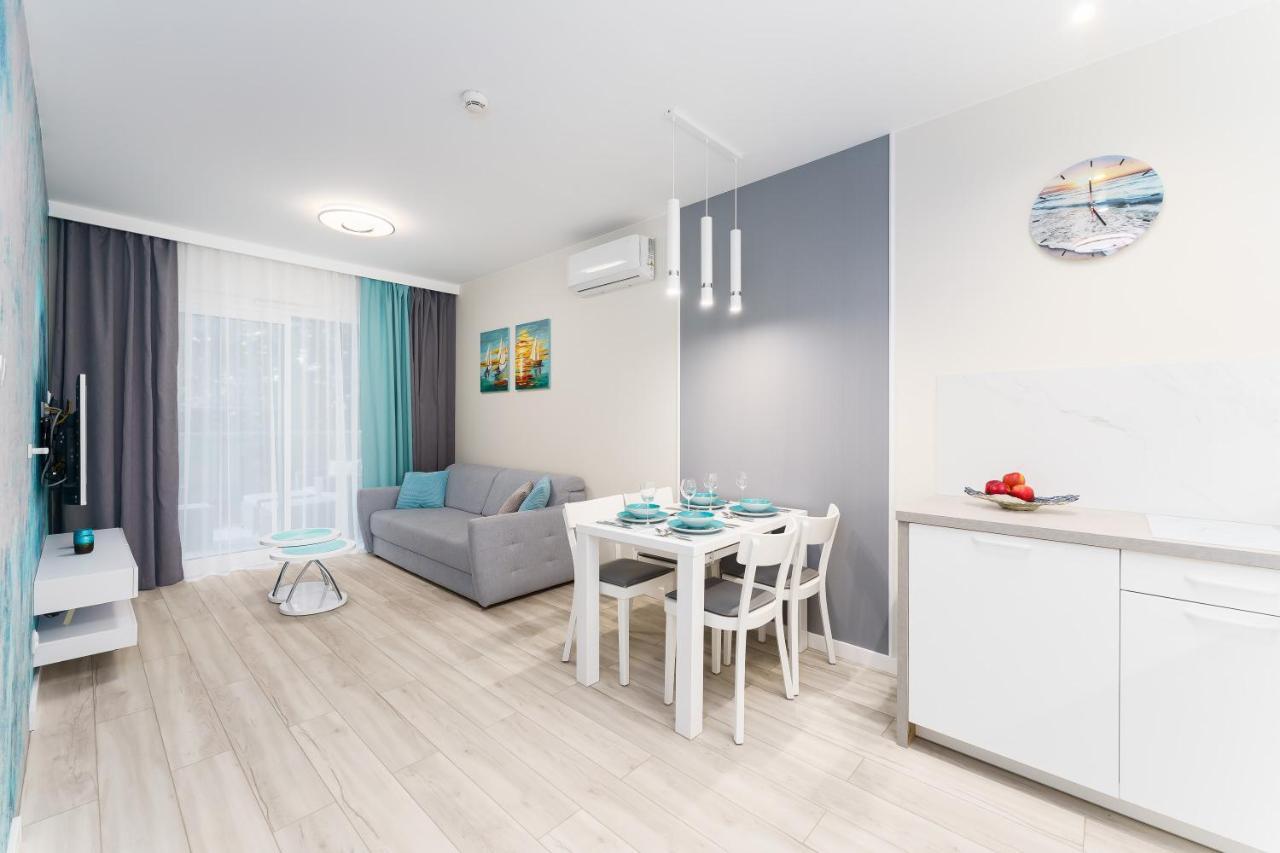 Apartament Z Widokiem Na Morze - Blekitna Perla By Perlowa Przystan Rent Sianozety Exteriör bild