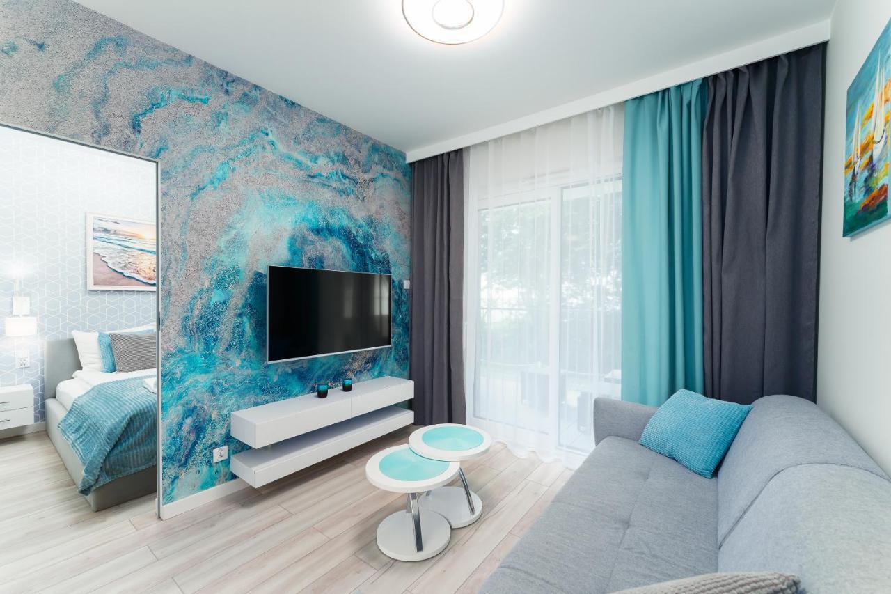 Apartament Z Widokiem Na Morze - Blekitna Perla By Perlowa Przystan Rent Sianozety Exteriör bild