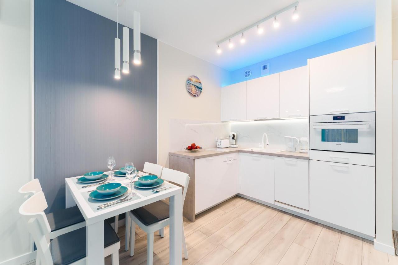 Apartament Z Widokiem Na Morze - Blekitna Perla By Perlowa Przystan Rent Sianozety Exteriör bild