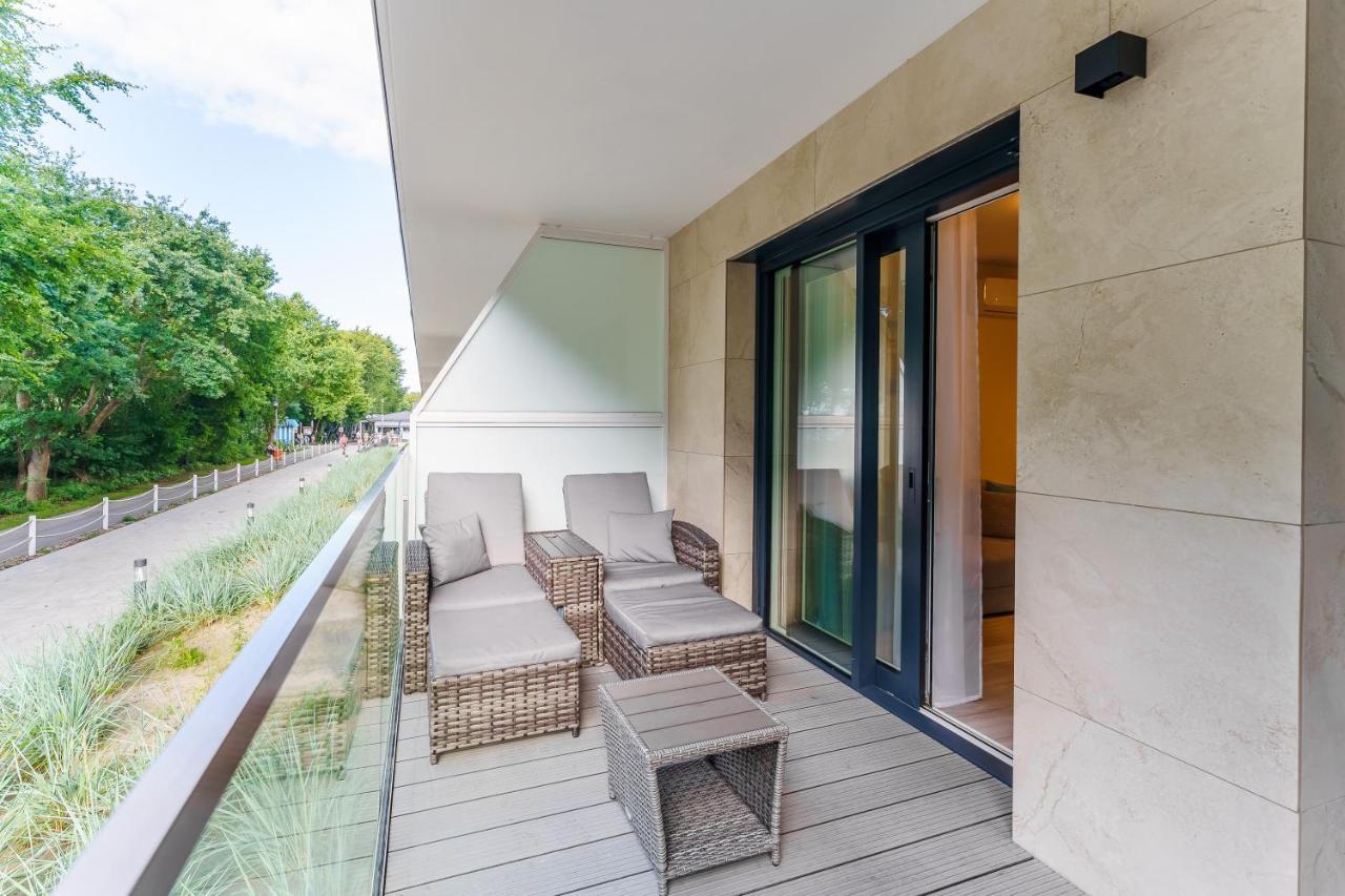Apartament Z Widokiem Na Morze - Blekitna Perla By Perlowa Przystan Rent Sianozety Exteriör bild