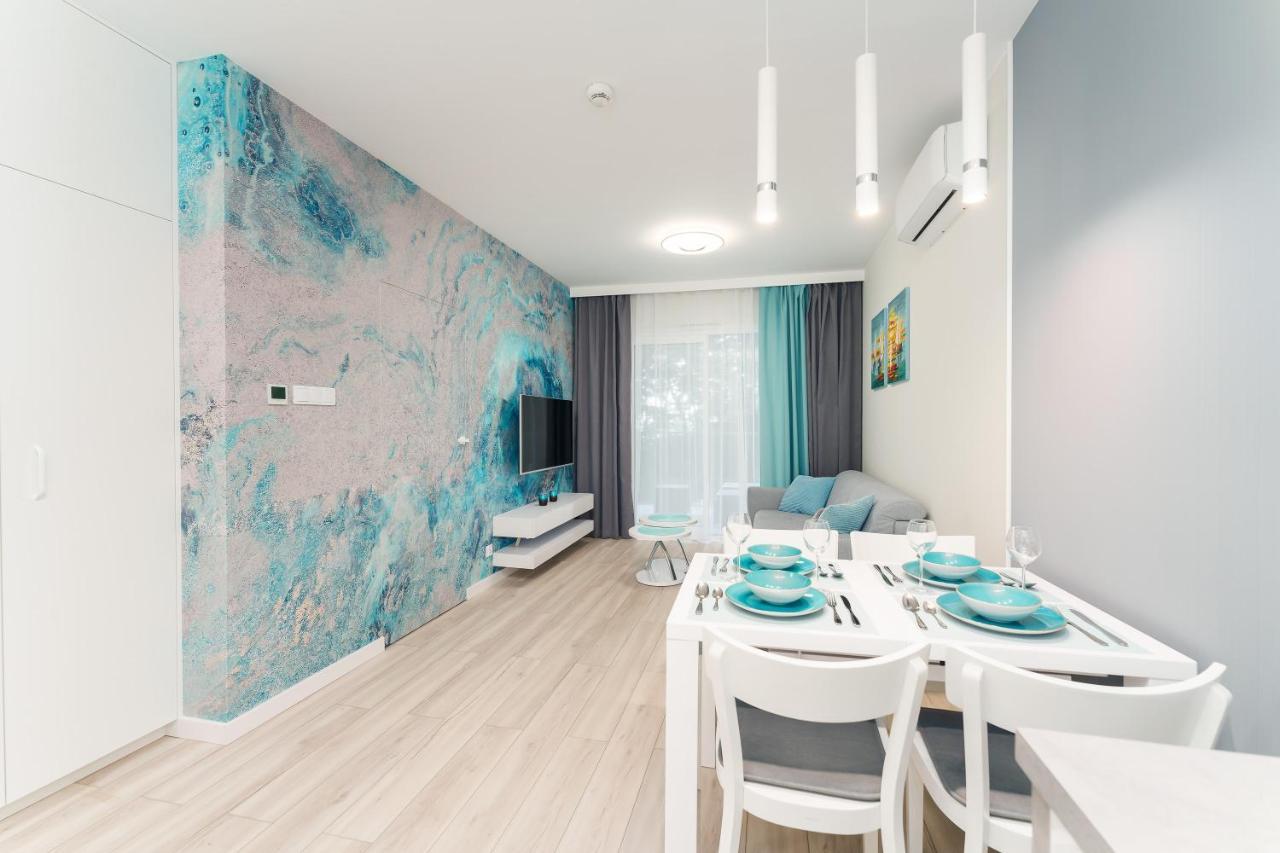 Apartament Z Widokiem Na Morze - Blekitna Perla By Perlowa Przystan Rent Sianozety Exteriör bild