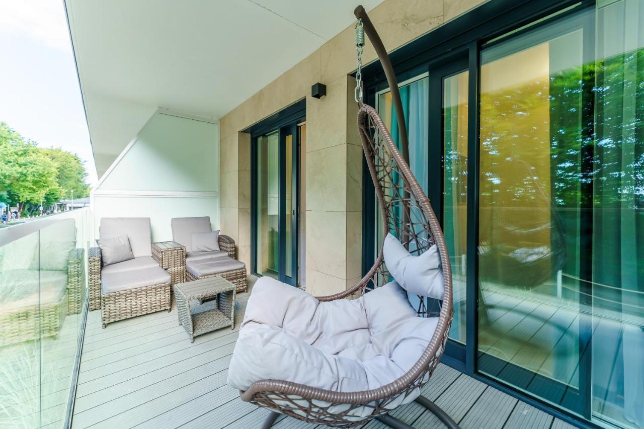 Apartament Z Widokiem Na Morze - Blekitna Perla By Perlowa Przystan Rent Sianozety Exteriör bild