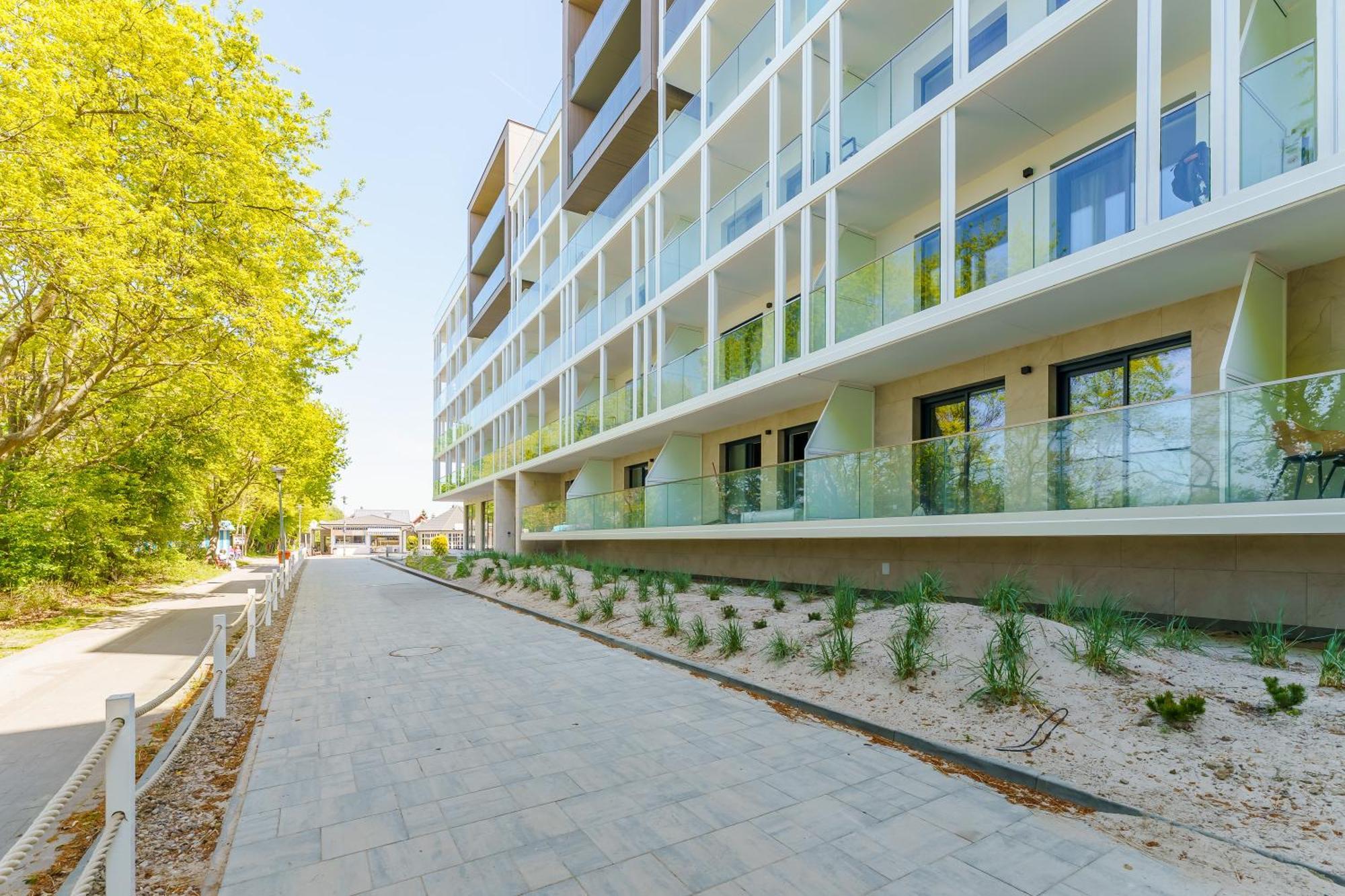 Apartament Z Widokiem Na Morze - Blekitna Perla By Perlowa Przystan Rent Sianozety Exteriör bild