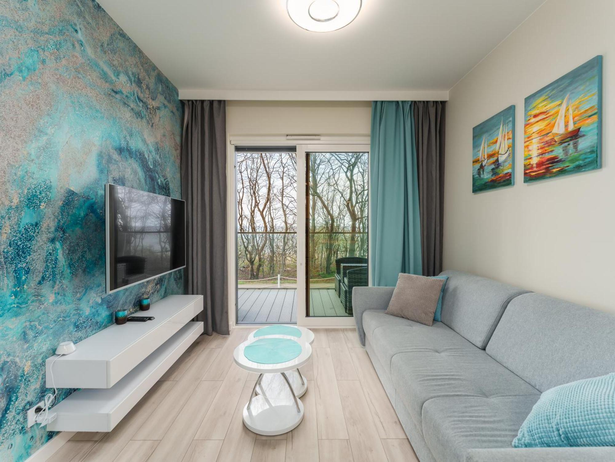 Apartament Z Widokiem Na Morze - Blekitna Perla By Perlowa Przystan Rent Sianozety Exteriör bild