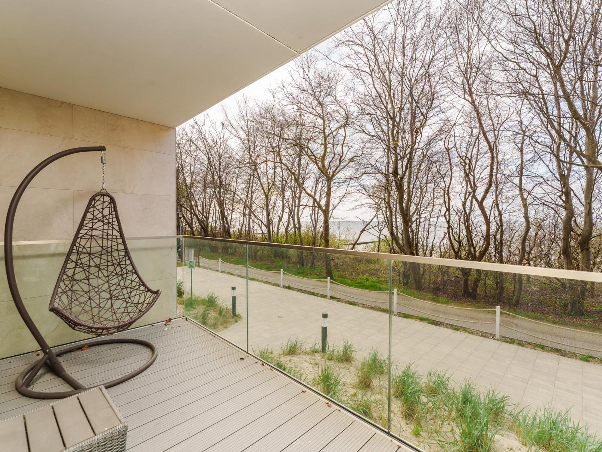 Apartament Z Widokiem Na Morze - Blekitna Perla By Perlowa Przystan Rent Sianozety Exteriör bild