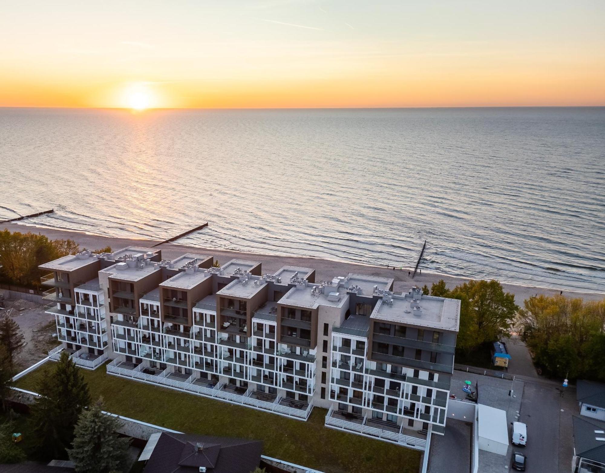 Apartament Z Widokiem Na Morze - Blekitna Perla By Perlowa Przystan Rent Sianozety Exteriör bild
