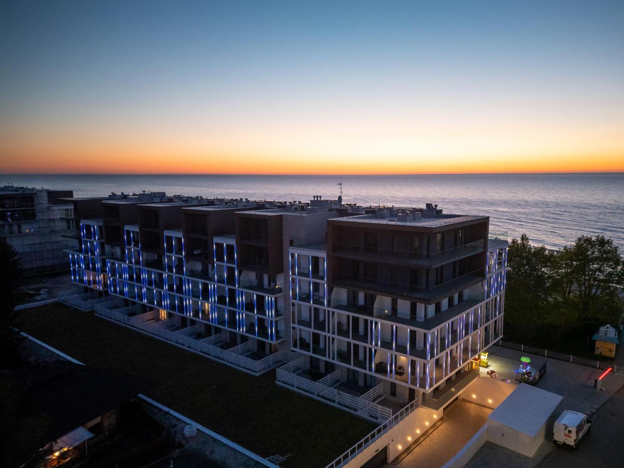 Apartament Z Widokiem Na Morze - Blekitna Perla By Perlowa Przystan Rent Sianozety Exteriör bild